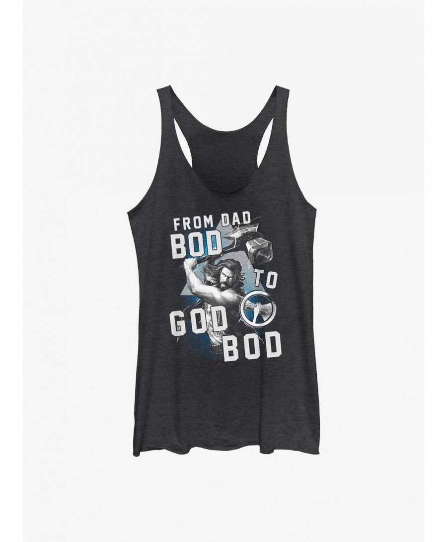 Value Item Marvel Thor: Love and Thunder From Dad Bod To God Bod Girls Tank $6.22 Tanks