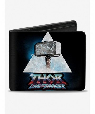 Fashion Marvel Thor Love And Thunder Hammer Bifold Wallet $10.45 Wallets