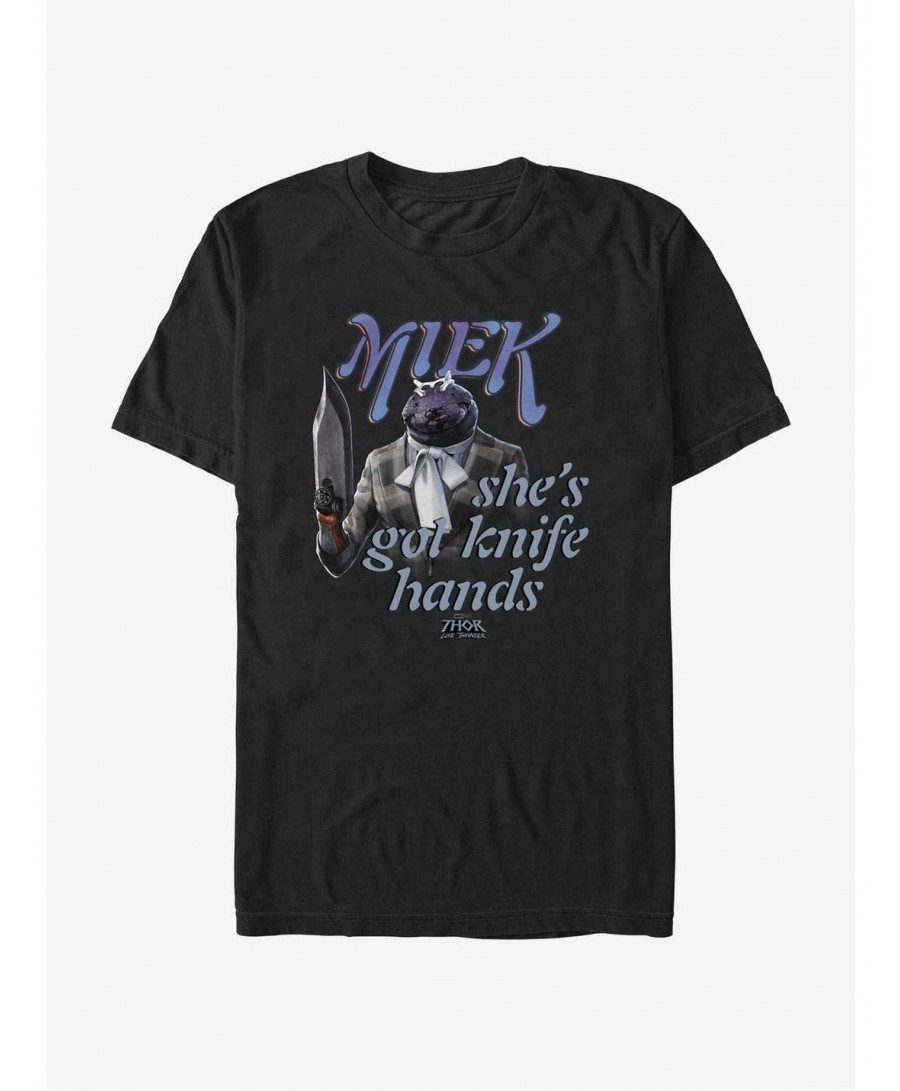 Unique Marvel Thor Miek Knife Hands T-Shirt $5.75 T-Shirts