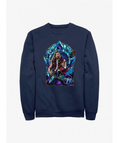 Discount Sale Marvel Thor: Love And Thunder Thor Glass Sweatshirt $14.46 Sweatshirts