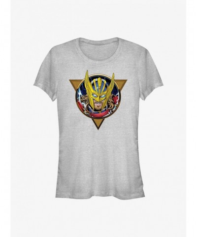 High Quality Marvel Thor: Love and Thunder Comic Badge Girls T-Shirt $5.66 T-Shirts