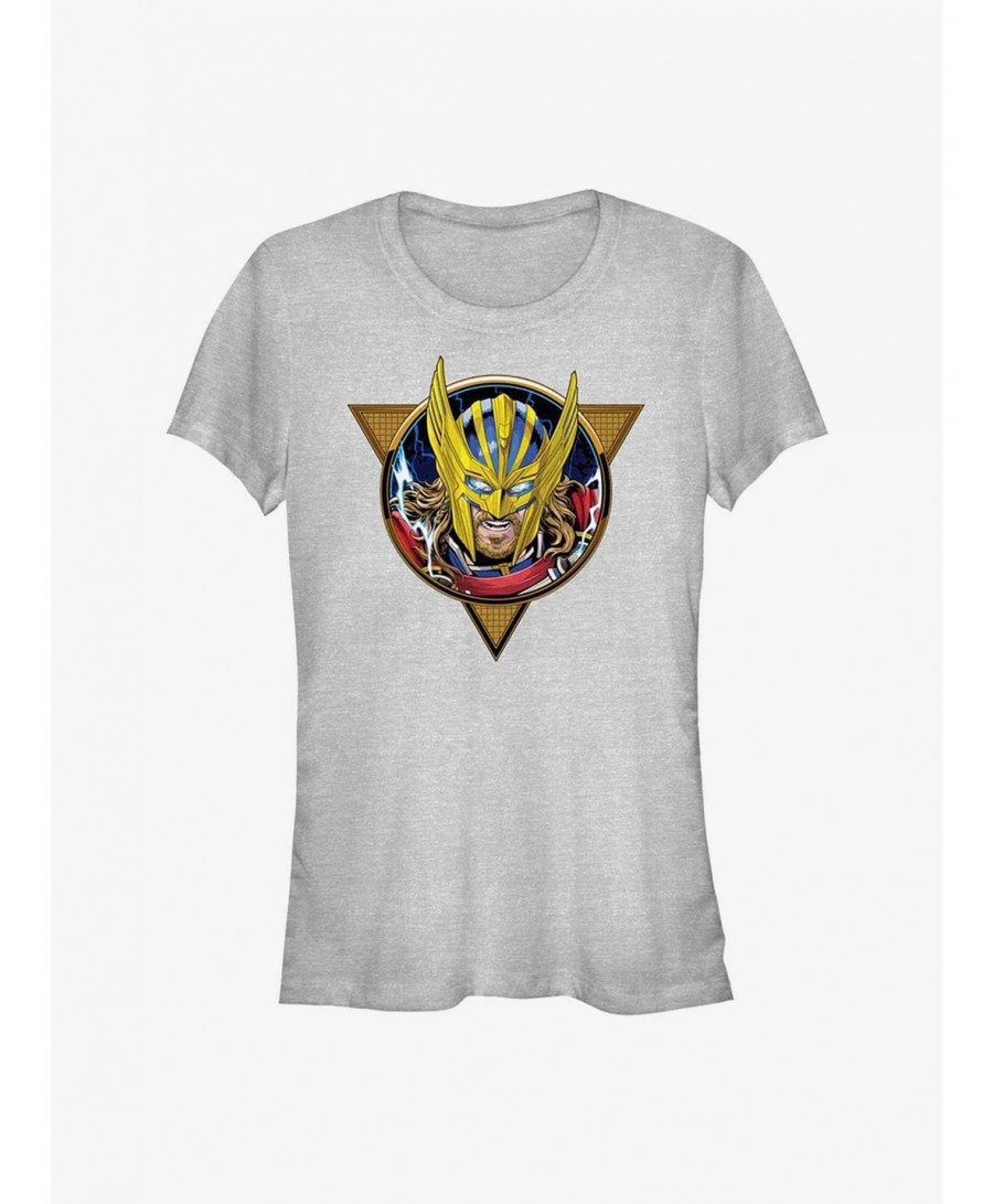 High Quality Marvel Thor: Love and Thunder Comic Badge Girls T-Shirt $5.66 T-Shirts