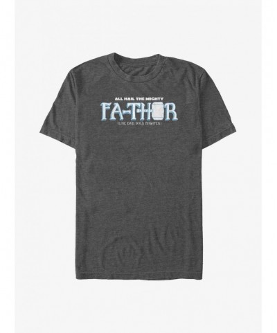 Exclusive Price Marvel Thor Mighty Fa-Thor Big & Tall T-Shirt $7.89 T-Shirts