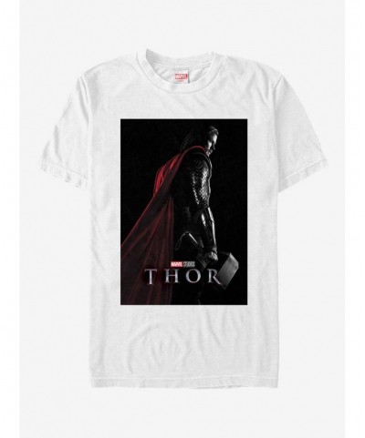 Absolute Discount Marvel Thor Poster T-Shirt $6.06 T-Shirts