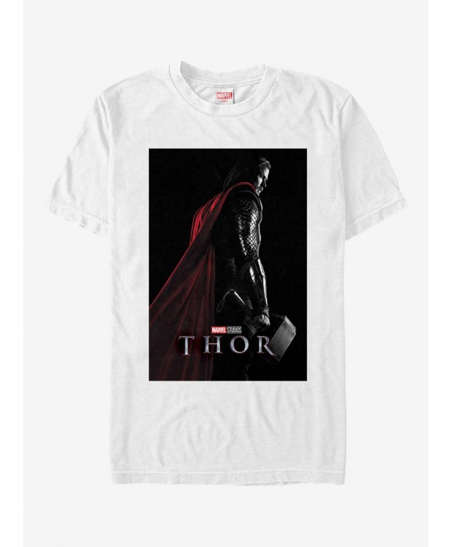 Absolute Discount Marvel Thor Poster T-Shirt $6.06 T-Shirts