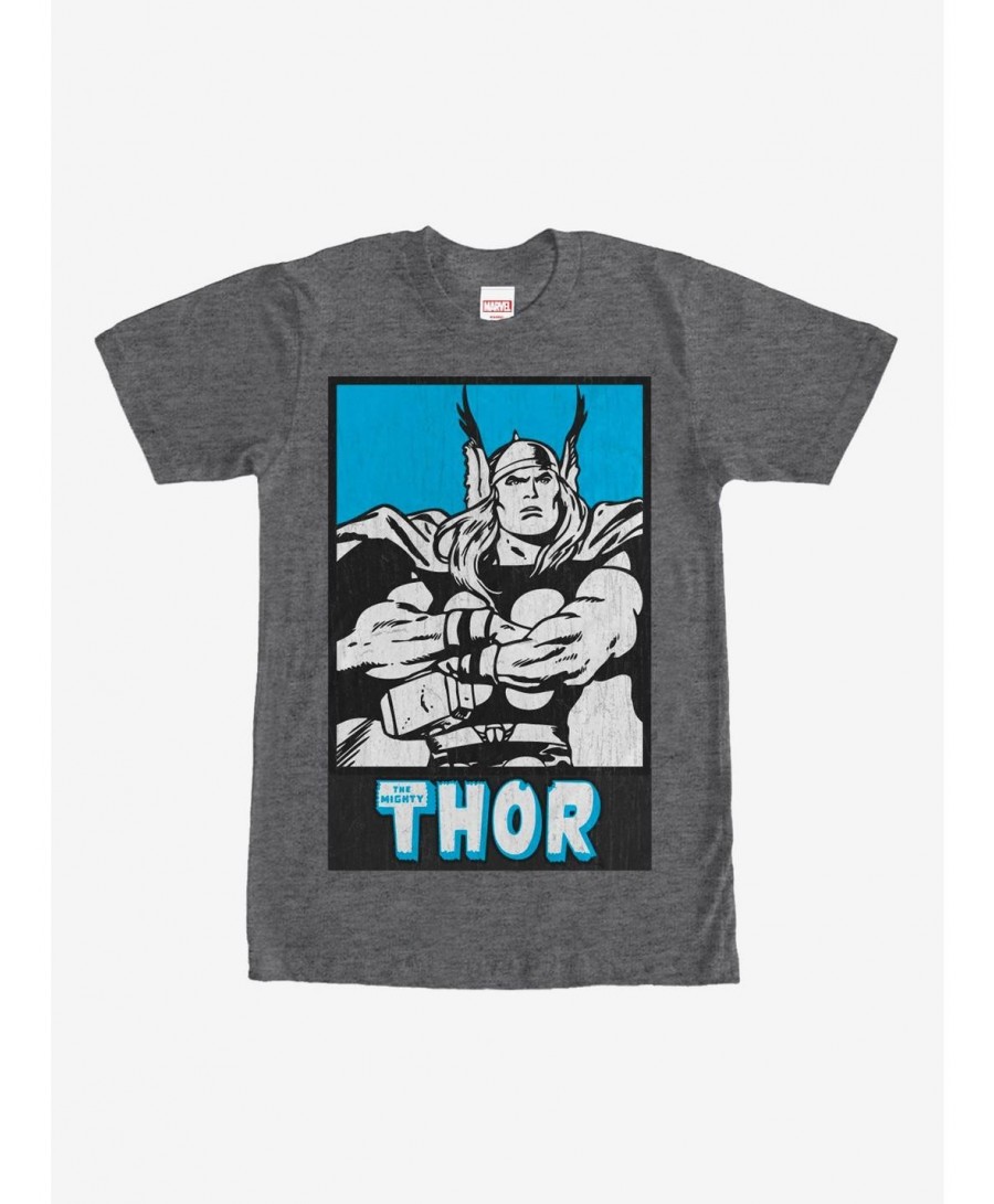 Pre-sale Discount Marvel Mighty Thor Ready for Battle T-Shirt $5.59 T-Shirts