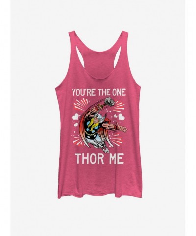 Bestselling Marvel Thor One Thor Me Girls Tank $8.91 Tanks