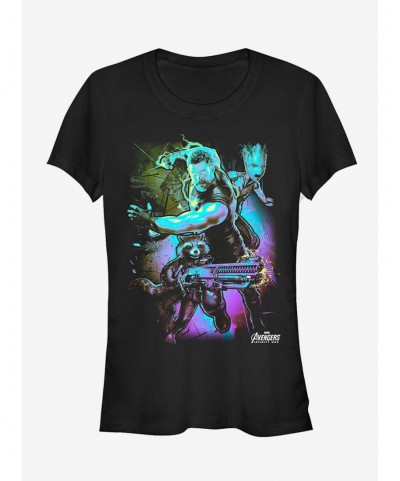 Seasonal Sale Marvel Avengers: Infinity War Thor Lightning Girls T-Shirt $7.77 T-Shirts