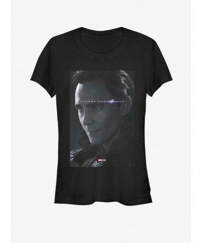 Value for Money Marvel Loki Avenge Loki Girls T-Shirt $6.47 T-Shirts