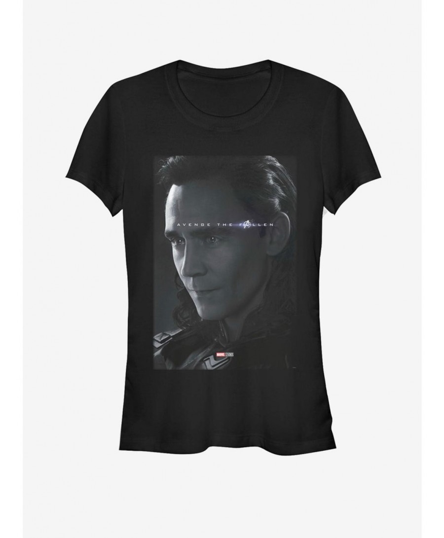 Value for Money Marvel Loki Avenge Loki Girls T-Shirt $6.47 T-Shirts