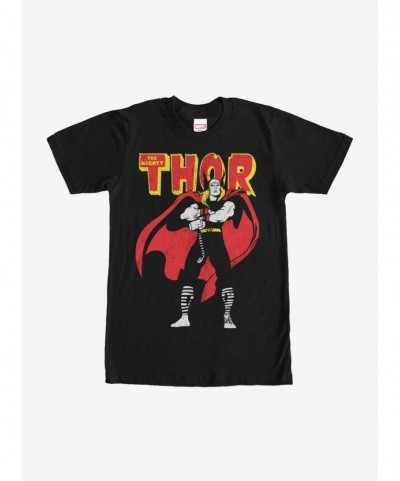 Bestselling Marvel Mighty Thor Stoic Attitude T-Shirt $6.21 T-Shirts