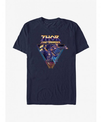 Hot Selling Marvel Thor Love And Thunder Badge T-Shirt $7.61 T-Shirts