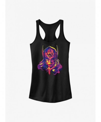 Hot Sale Marvel Thor: Love and Thunder Cut Out Thor Girls Tank $7.57 Tanks