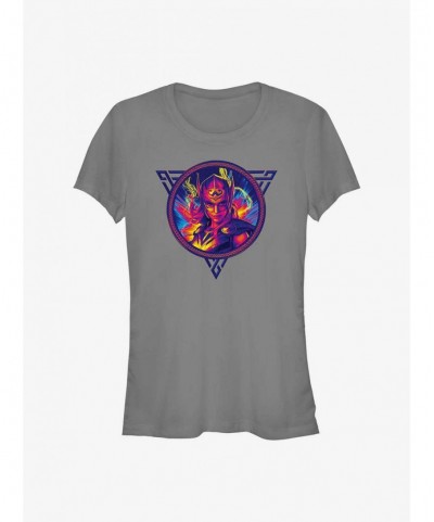 Special Marvel Thor: Love and Thunder Jane Foster Portrait Badge Girls T-Shirt $5.99 T-Shirts