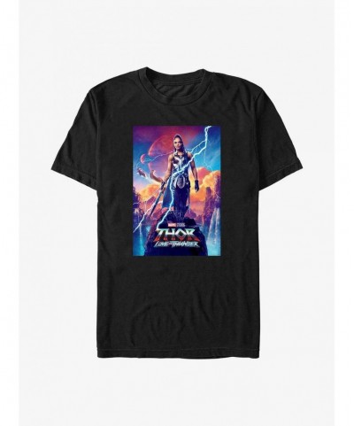 High Quality Marvel Thor: Love and Thunder Valkyrie Movie Poster T-Shirt $7.77 T-Shirts