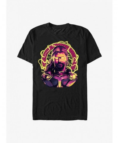 Crazy Deals Marvel Thor: Love and Thunder Eyes of Lightning T-Shirt $6.21 T-Shirts