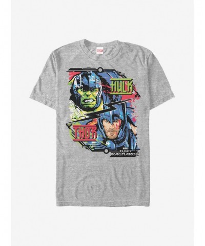 Cheap Sale Marvel Thor Bolt Versus T-Shirt $7.61 T-Shirts