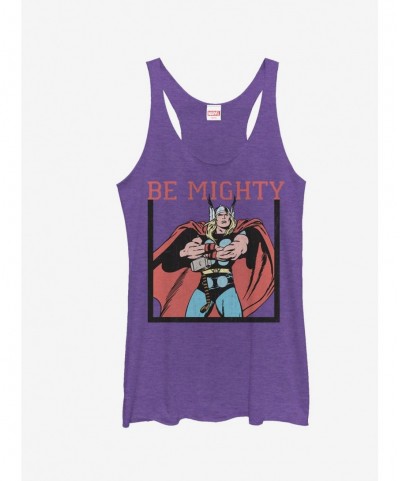 Wholesale Marvel Classic Thor Be Mighty Girls Tanks $8.29 Tanks