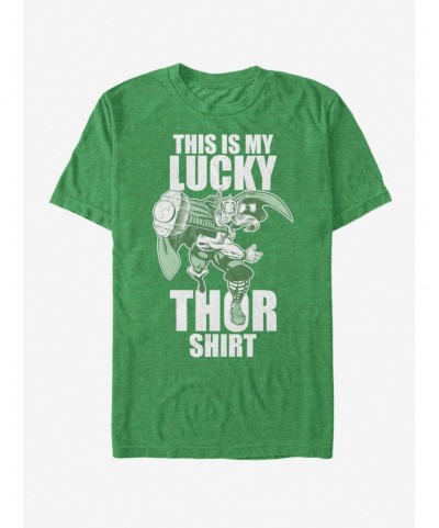 Bestselling Marvel Thor Lucky Thor T-Shirt $7.14 T-Shirts