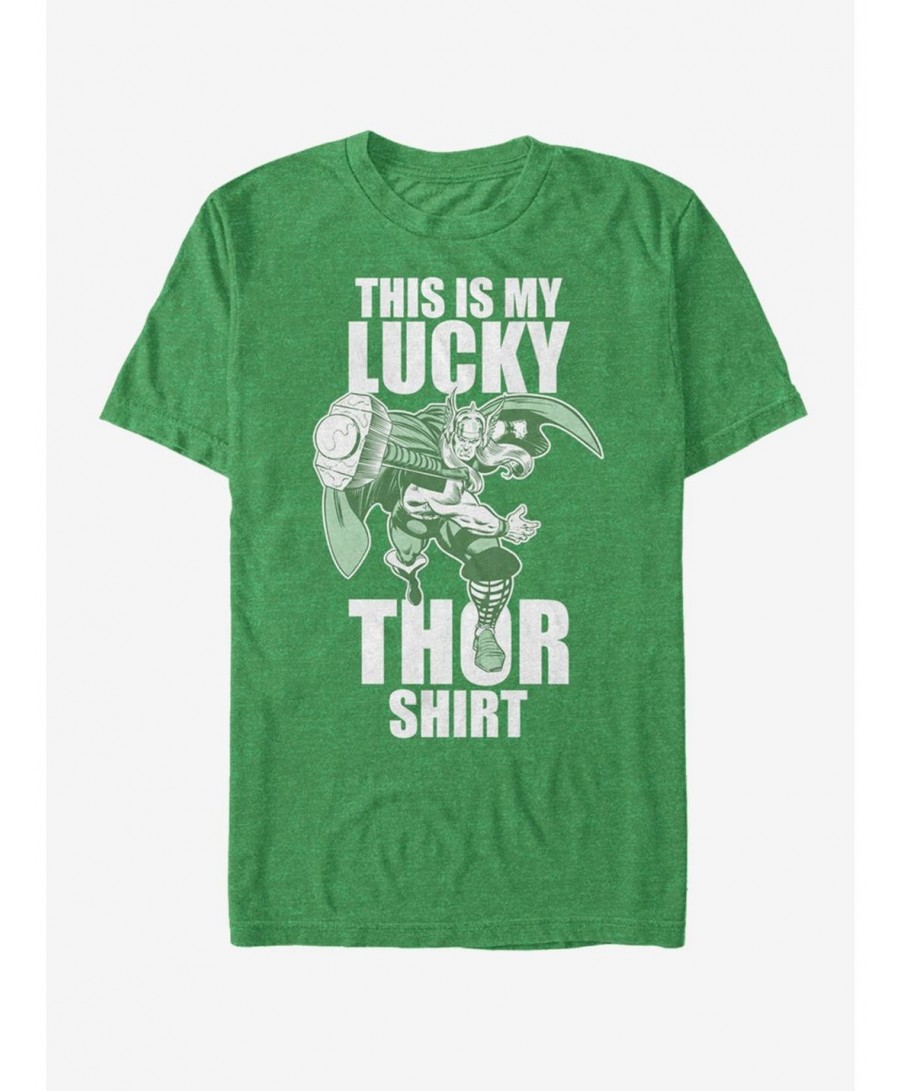 Bestselling Marvel Thor Lucky Thor T-Shirt $7.14 T-Shirts