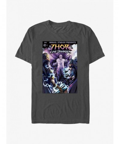 Seasonal Sale Marvel Thor Gorr Comic Book Cover T-Shirt $4.81 T-Shirts