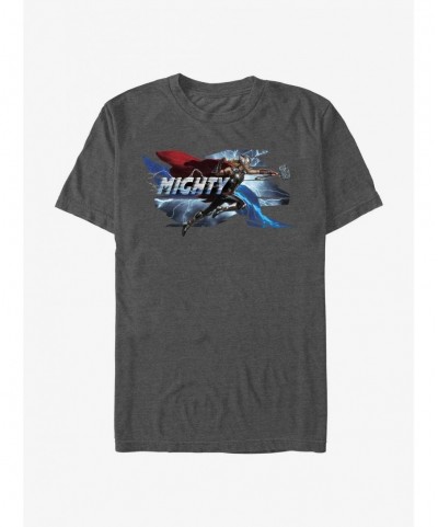 Pre-sale Marvel Thor Mighty Thor Charging Thor T-Shirt $4.66 T-Shirts