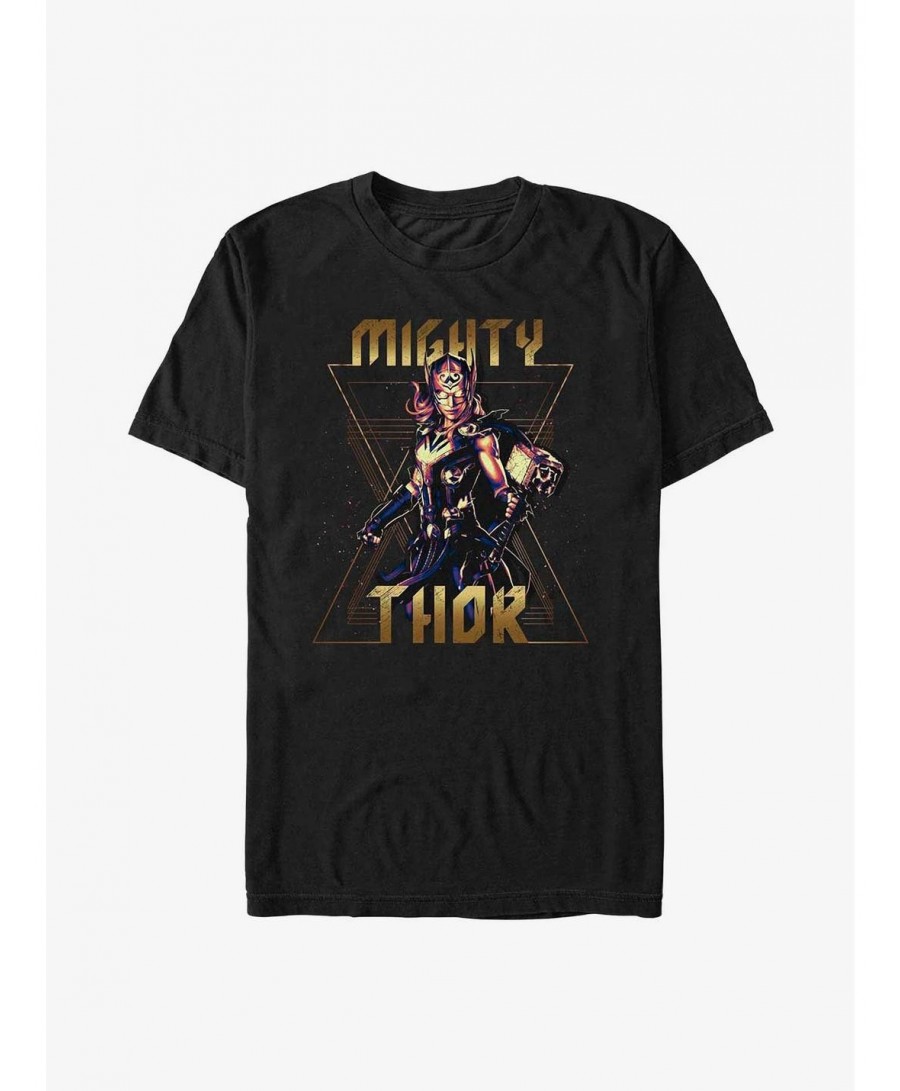 Limited Time Special Marvel Thor: Love and Thunder Metal Mighty Thor T-Shirt $4.97 T-Shirts