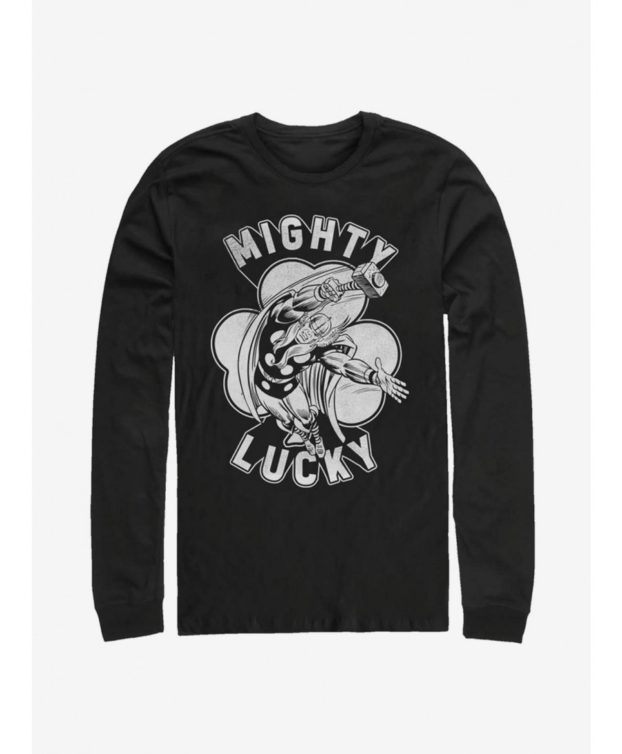 Limited-time Offer Marvel Thor Lucky Thor Long-Sleeve T-Shirt $10.53 T-Shirts