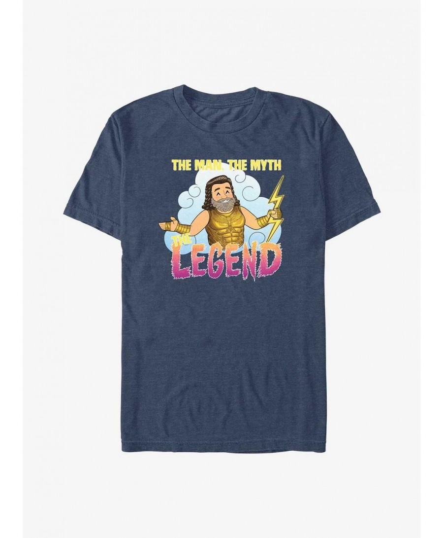 Huge Discount Marvel Thor: Love and Thunder Zeus Man Myth Legend T-Shirt $5.90 T-Shirts