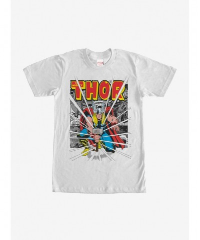 Limited Time Special Marvel Mighty Thor Blast T-Shirt $6.68 T-Shirts