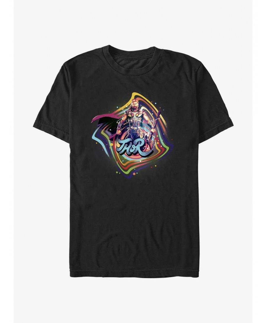 Festival Price Marvel Thor Groovy Thor T-Shirt $4.81 T-Shirts