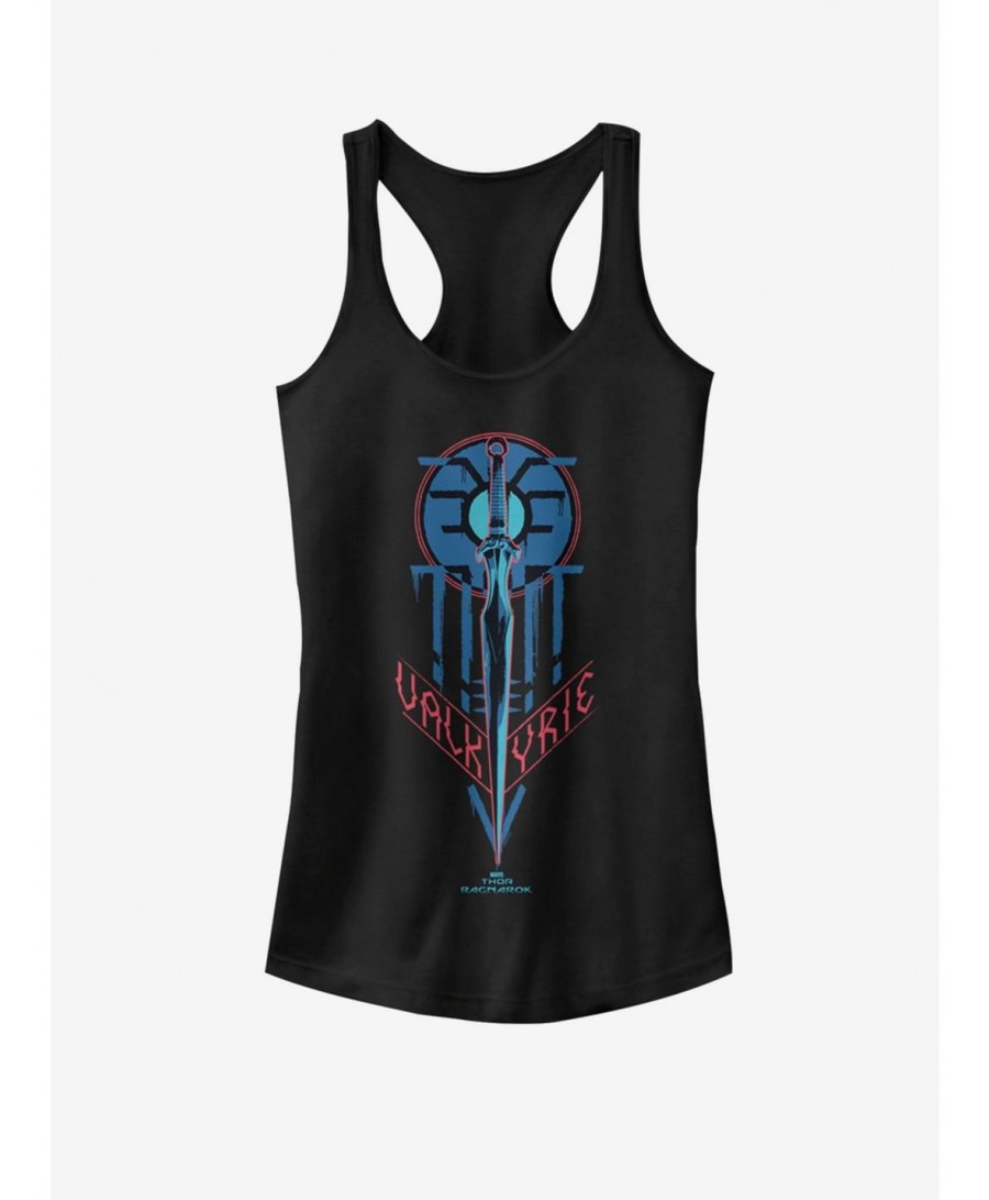 Discount Sale Marvel Thor Valkyrie Tribal Girls Tank $7.77 Tanks