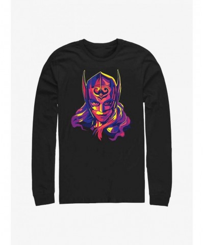 Discount Sale Marvel Thor: Love And Thunder Cut Out Thor Long Sleeve T-Shirt $8.69 T-Shirts