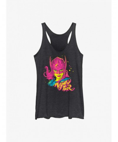 Exclusive Marvel Thor: Love And Thunder Pop Art Thor Girl's Tank $6.67 Tanks