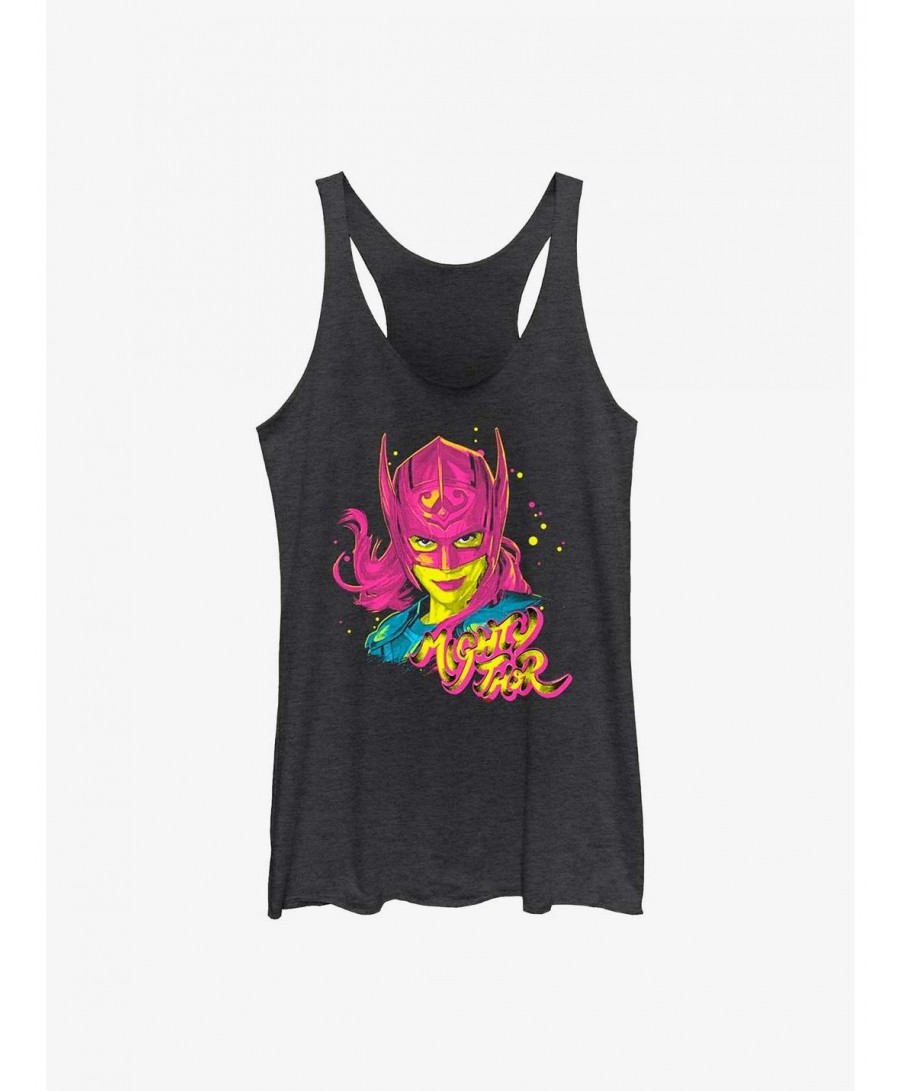 Exclusive Marvel Thor: Love And Thunder Pop Art Thor Girl's Tank $6.67 Tanks