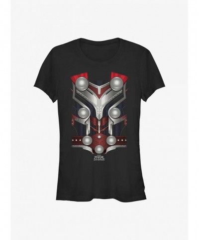 Unique Marvel Thor: Love and Thunder Lady Thor Costume Shirt Girls T-Shirt $4.85 T-Shirts