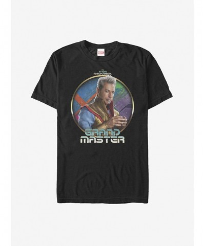 Flash Sale Marvel Thor: Ragnarok Grandmaster Circle T-Shirt $7.77 T-Shirts